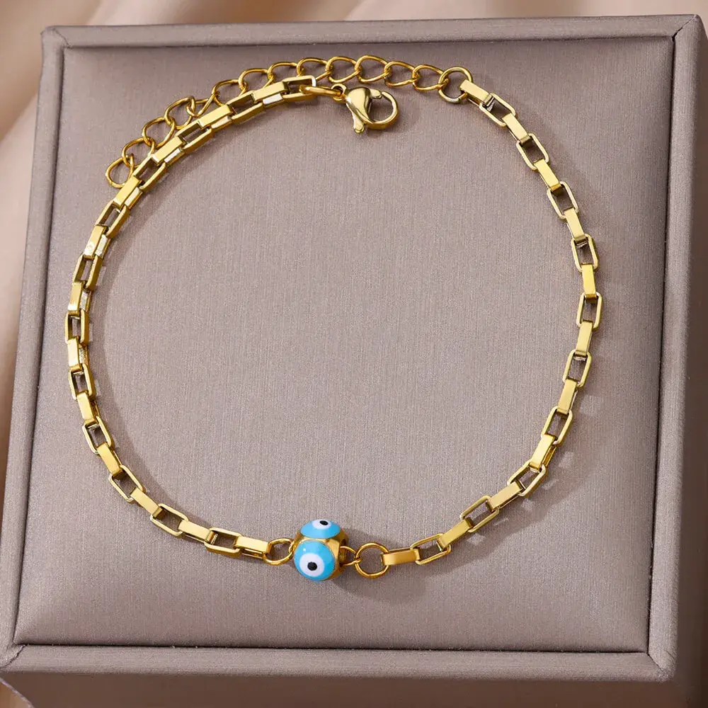 Evil Eye Chain Bracelet - FY0180